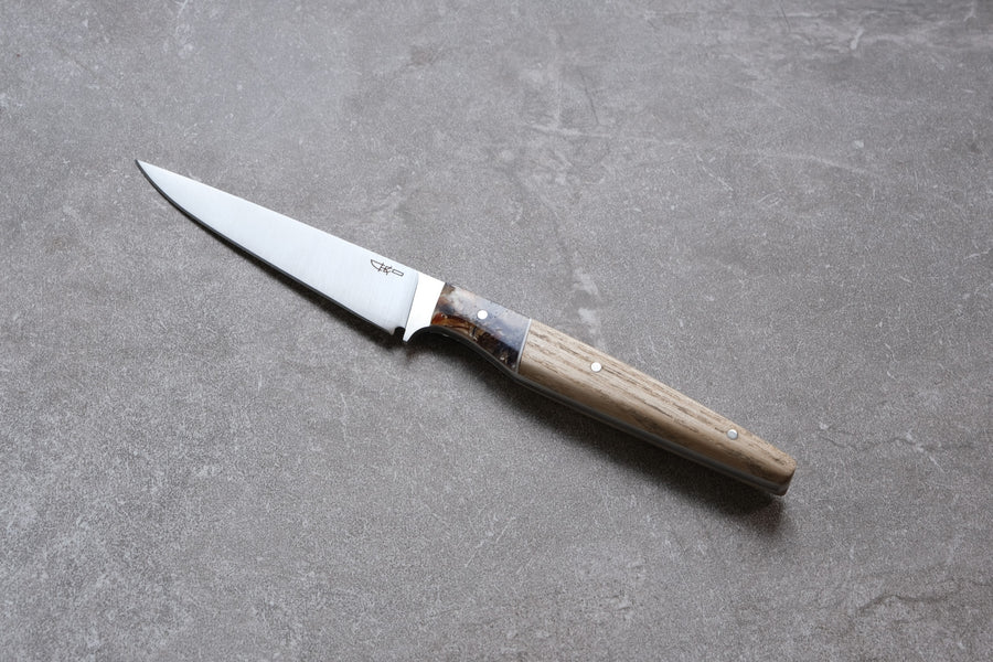 Ash & Resin Handled Stainless Steel Steak Knives